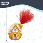 Huxley & Kent Plush Cat Toy - Holiday Christmas Interactive Catnip Toy for Cats & Kittens - Soft with Crinkle & Catnip - Fun Indoor Play - G-House - Image 5