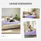 Luciphia Ultra Soft Sherpa Fleece Dog Puppy Cat Blanket for Small Pets - Image 5