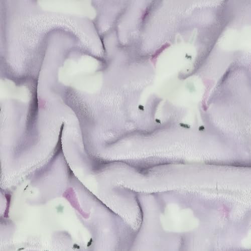 Toddler Unicorn Blanket for Girls - 30x40 Inches - Image 5