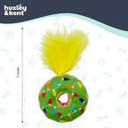 Huxley & Kent Plush Crinkle Catnip Cat Toy, Lit Donut - Image 5
