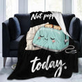 Sleepy Toaster Blanket Throw Gift for Girls Women 60"X50" by Unknown