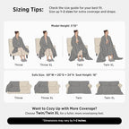 Bedsure Soft Red Throw Blanket for Couch Decor Gifts 50"x70" - Image 6