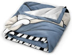 Sleepy Ghost Blanket Throw Gift for Girls Women 50"X40" - Image 5