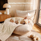 Luciphia 2 Pack Small Dog Blanket, Cozy Fleece Throw for Puppy Cat,57"x40" - Image 5