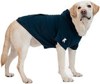 Koneseve Dog Hoodie Fleece Dog Clothes Warm Sweater with Hat for Medium Large Dogs Cat Hooded Shirt Kitten Pet Basic Sweatshirt with Pocket Doggie Soft Winter Coat Apparel (Blue; 5XL) - Image 5