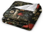 Mushroom Floral Blanket Cottagecore Throw Stuff Gifts 80"x60" - Image 4