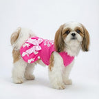 Fitwarm Eggstra Cute Easter Outfit, Bunny Dog Dress, Holiday Dog Clothes, Cat Clothing, Hot Pink, Large - Image 5