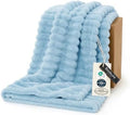 Bedsure Soft Light Blue Throw Blanket for Couch Decor Gifts 50"x60" by BEDSURE