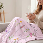Christian Gifts for Women, Christian Throw Blanket 40'' x 60'' - Image 6