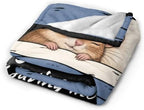 Sleepy Dormouse Blanket Throw Gift for Girls Women 60"X50" - Image 5