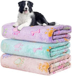 Rezutan Blanket for Large Dogs & Cats Soft Reversible Cute Paw 40"x31" by Rezutan