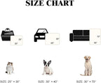 Pet Blankets for Couches, Waterproof Dog Blankets for Large Dogs, Sherpa Fleece Puppy Blanket, Soft Plush Reversible Dog Blanket, Couch Cover for Dogs Washable, 30"X70", Grey Paw Print