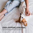HYPONIC Hypoallergenic Premium Dog Shampoo - Deodorizing, Sensitive Skin, Detangling (White Coats & Brightening (50.7 oz))