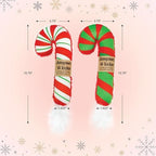 Jumpaws 2 Pack Natural Interactive Catnip Cat Kicker Toys, Bite Resistant Chew Toy, Accessories for Indoor Cat, Christmas Candy Cane - Image 3