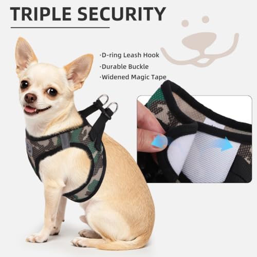 PUPTECK Dog Harness, Collar and Leash Set No Pull for Small Medium Sized - Image 5