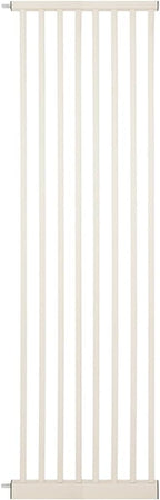 Lumizone 55.12" Extra Tall Pet Gate Extension Kit 16.73" Wide Cream | Extra Tall Cat Gate for Dog Doorway Hallway Stairs Pressure Mounted 1.37" Gap No Drilling