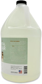 Bark2Basics Crystal Clear Fragrance Free Dog Shampoo, Unscented, 1 Gallon | 16:1 Concentrate. Hypoallergenic, Dye Free, Gentle on Sensitive Skin, Herbal Pet Grooming Wash, Groomer Grade, USA Made
