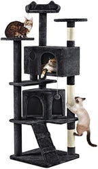 Yaheetech 70in Multi-Level Sturdy Cat Tree, Condo, Sisal Scratching Posts by Yaheetech