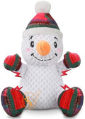 Newget Christmas Squeaky Dog Toys, Plush Dog Chew Toys with Crinkle Paper by Newget