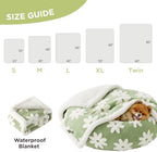 LE SURE Waterproof Blanket for Bed Cute Cozy 3D Jacquard, King（86"x108"） - Image 5