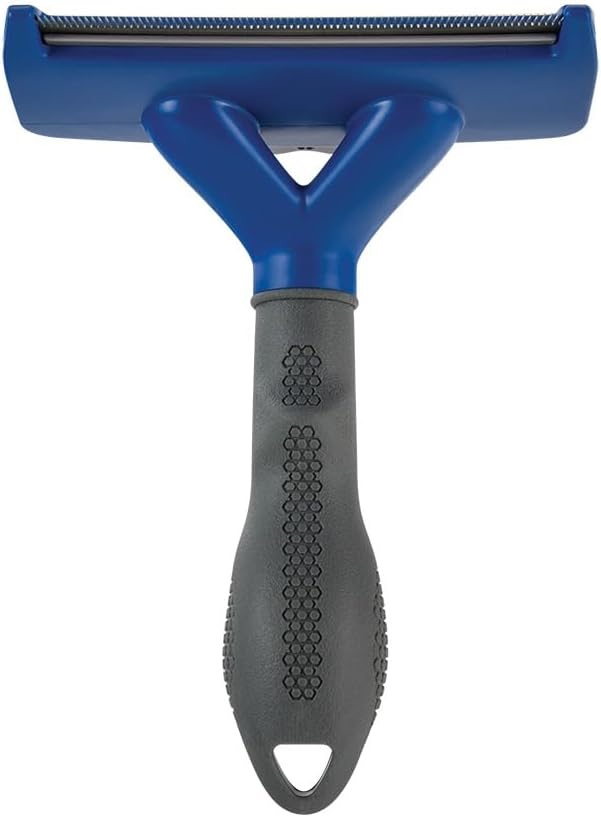 FURminator Large Dog Undercoat deShedding Tool for Short Hair | Reduces Loose Hair From Shedding, Easy Clean-Up, For Dogs Over 50 lbs, Use Weekly, Ergonomic Handle For Comfort
