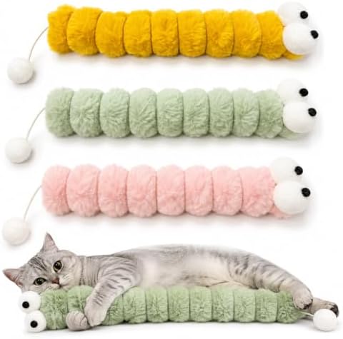 Ysenchan Cat Kicker Toy, Catnip Plush Toy for Indoor Cats, Interactive Play by Ysenchan