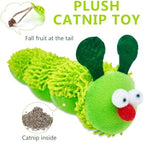 miwoowim 3 Pack Plush Caterpillar Cat Kicker, 9" Catnip & Gall Fruit Toy - Image 4