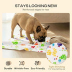 LINENLUX Fleece Dog Blankets 6-Pack, Soft Stretchy for Small Medium Puppy - Image 3