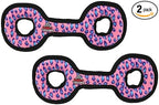 TUFFY uffy® : 2 Pack TugOWar Dog Toy: Ultra Durable Plush Toy with Multiple Layers & Reinforced Seams, Washable and Floats, Original Construction