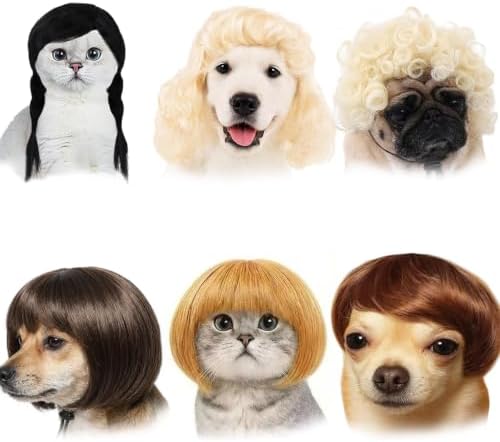 Six Fun Cat and Dog Wig by Unknown