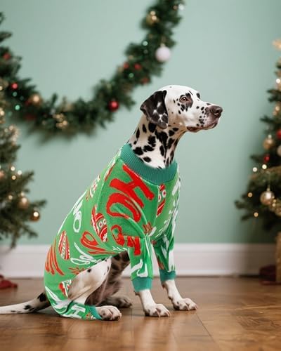 PET SHOW 4 Pack Christmas Velvet Dog Pajamas for Extra Large Dogs - Image 7