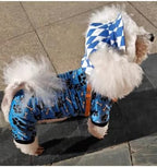 PET SHOW 4 Pack Paw Fleece Dog Pajamas Warm for Medium Dogs - Image 5