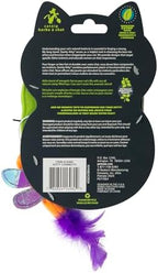 Quirky Kitty Kitty Connects Interactive Cat Toy With Felt Rings And Catnip Dragonfly - Image 6