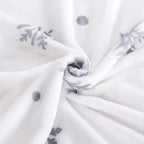 Christmas Throw Blanket Grey Snowflake Throw Blanket Christmas Decorative Plush Blankets Winter Holiday Plush Blankets Fuzzy Cozy Soft Warm Fleece Blankets for Couch Bed Sofa 60 X 80inch - Image 7