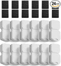Pet Water Fountain Filter: 24 Per Fountain Filter Replacement - 6 Months Set of Replacement Filters for GIOTOHUN KOOGMOON UMOCUOY IHOUONE HOOISE Cat Fountains - 12 Filters & 12 Sponges