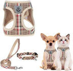 PUPTECK Dog Harness, Collar and Leash Set No Pull for Small Medium Sized by PUPTECK
