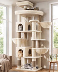 Globlazer 82in Extra Large Cat Tree Tower for Indoor Cats Large Adult, S82 by Globlazer