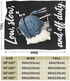 Sleepy Slow Cooker Blanket Throw Gift for Girls Women 50"X40" - Image 7