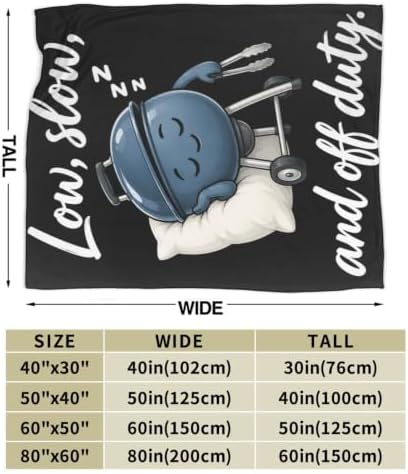 Sleepy Slow Cooker Blanket Throw Gift for Girls Women 60"X50" - Image 7