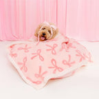 LE SURE Waterproof Dog Blankets for Small Dogs Cute Cozy 3D Jacquard,25x35 - Image 2