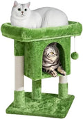 Yaheetech 23.5in Small Low-Profile Cat Tree Condo with Scratching Posts by Yaheetech
