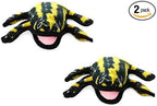 TUFFY® : 2 Pack Phrog Dog Toy: Ultra Durable Plush Toy with Multiple Layers & Reinforced Seams, Washable and Floats, Original Construction