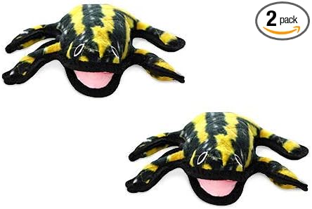 TUFFY® : 2 Pack Phrog Dog Toy: Ultra Durable Plush Toy with Multiple Layers & Reinforced Seams, Washable and Floats, Original Construction