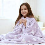 Unicorn Blanket for Girls - 50x60 Inches - Image 4