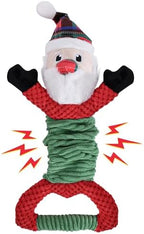 Newget Christmas Dog Toys, Plush Squeaky Interactive Toy for Puppy Teething by Newget