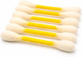 Glaciart One Swabs Cat Toys with Catnip - 6 Pk | Durable for Chew, Cute Cat Toys Interactive Kitty for Boredom, Exercise, & Play | Filled w/Organic Catnip for Anxiety & as Digestive Aid | Gift Idea