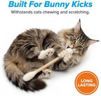 Glaciart One XXL Swabs Cat Toys with Catnip - 2 Pk | Durable for Chew, Cute Cat Toys Interactive Kitty for Boredom, Exercise, & Play | Filled w/Organic Catnip for Anxiety & as Digestive Aid - Image 6
