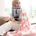 Pink Throw Blanket, Birthday Gifts for Women, 40x60IN - Image 4