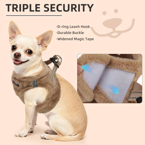 PUPTECK Dog Harness, Collar and Leash Set No Pull for Small Medium Sized - Image 5
