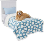 LE SURE Waterproof Blanket for Bed Cute Cozy 3D Jacquard, Twin（60x80） - Image 2